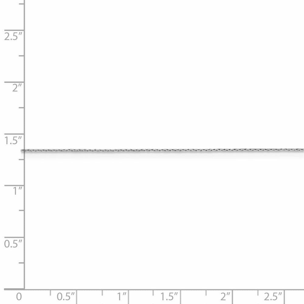 FJC Finejewelers 925 Sterling Silver Oval Box Chain 24 Inches x 0.6 mm