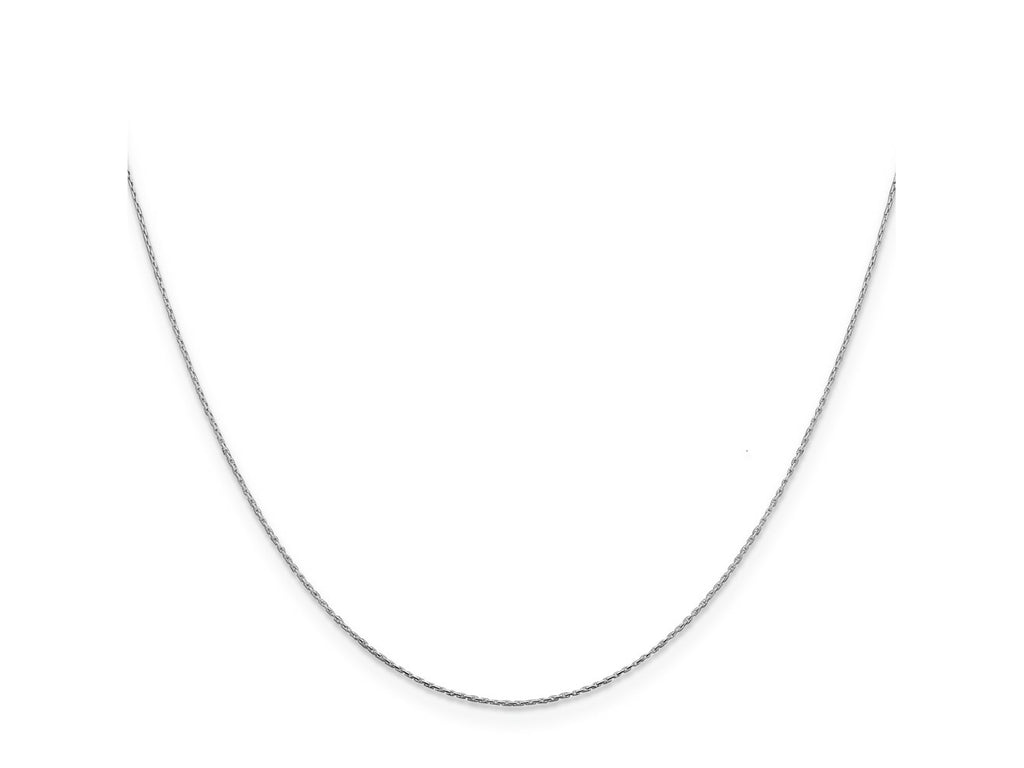 FJC Finejewelers 925 Sterling Silver Oval Box Chain 24 Inches x 0.6 mm