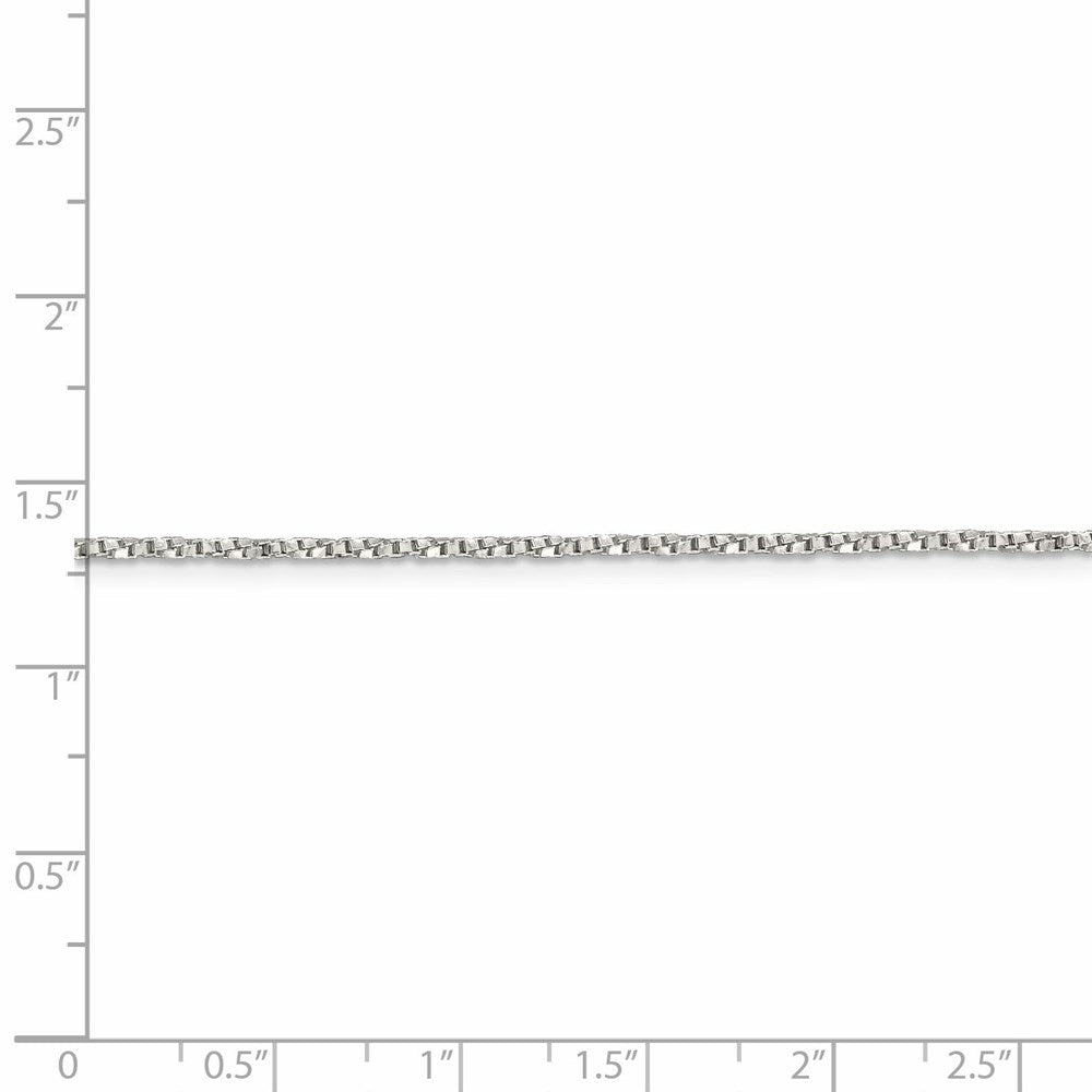 FJC Finejewelers 925 Sterling Silver Twisted Box Chain 22 Inches x 1.35 mm