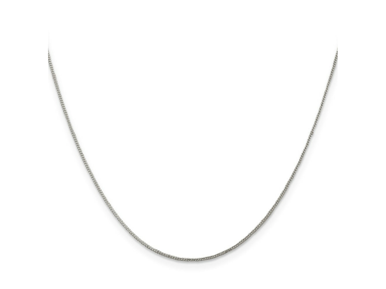 FJC Finejewelers 925 Sterling Silver Curb Chain 14 Inches x 0.8 mm