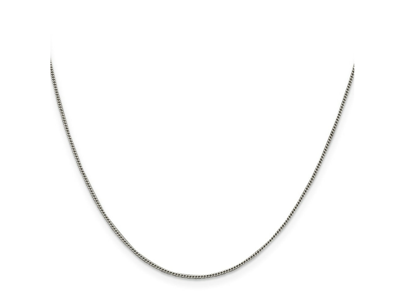 FJC Finejewelers 925 Sterling Silver Curb Chain 14 Inches x 1 mm
