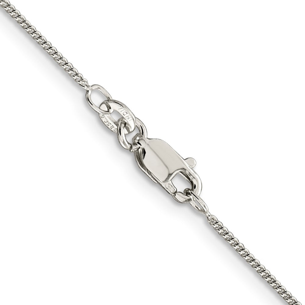 FJC Finejewelers 925 Sterling Silver Curb Chain 18 Inches x 1 mm