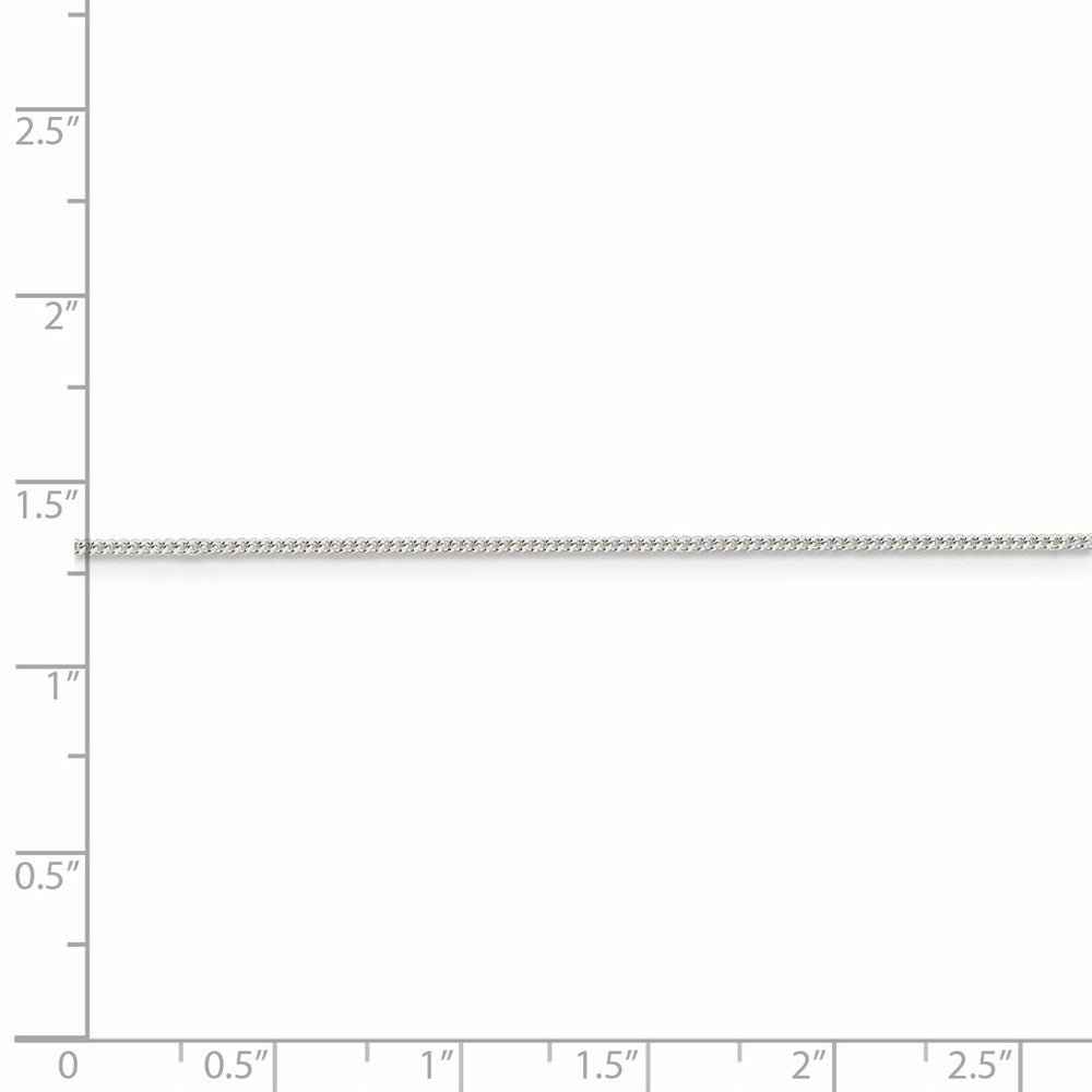 FJC Finejewelers 925 Sterling Silver Curb Chain 20 Inches x 1 mm
