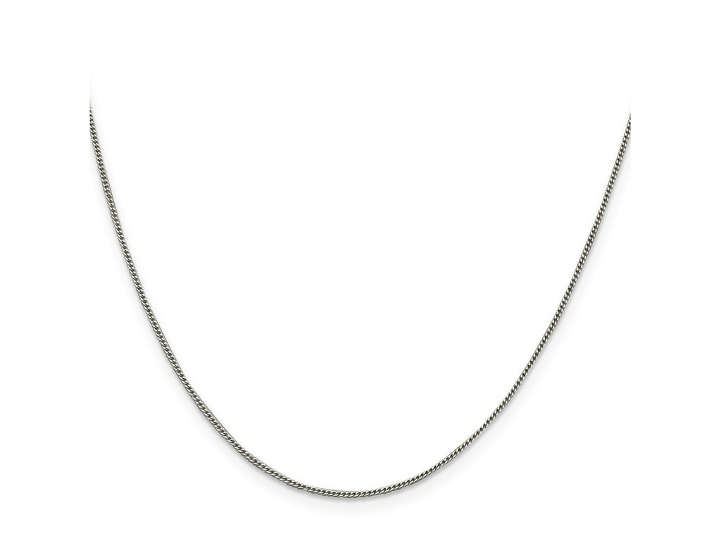 FJC Finejewelers 925 Sterling Silver Curb Chain 22 Inches x 1 mm