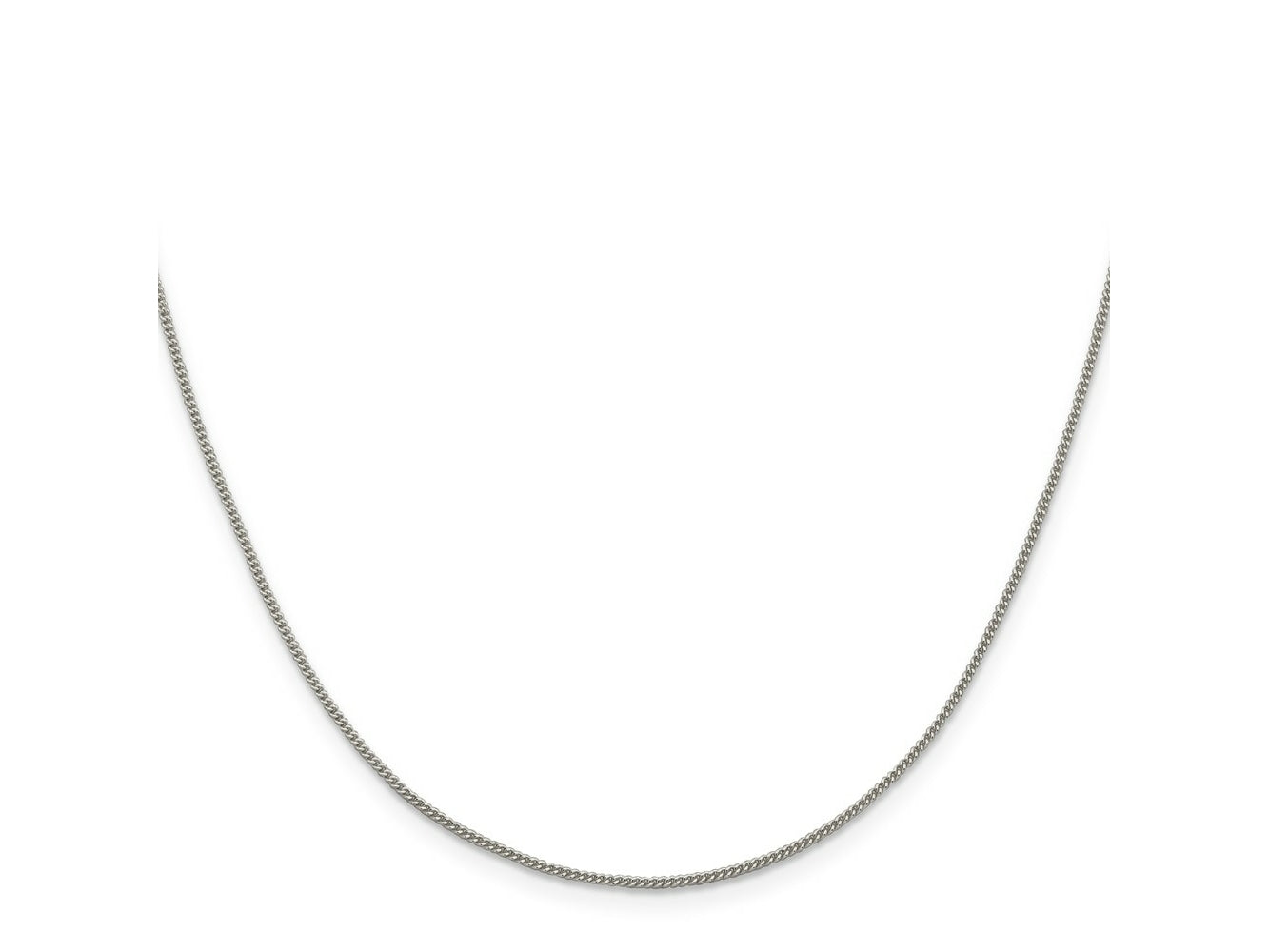 FJC Finejewelers 925 Sterling Silver Curb Chain 20 Inches x 1.15 mm