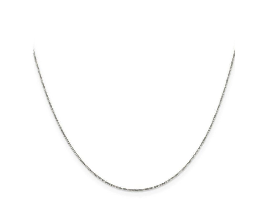 FJC Finejewelers 925 Sterling Silver Curb Chain 20 Inches x 0.5 mm