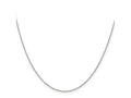 FJC Finejewelers 925 Sterling Silver Rhodium Plated Cable Chain 18 Inches x 1 mm