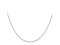 FJC Finejewelers 925 Sterling Silver Rhodium Plated 8 Sided Bright Cut Cable Chain 22 Inches x 1 mm