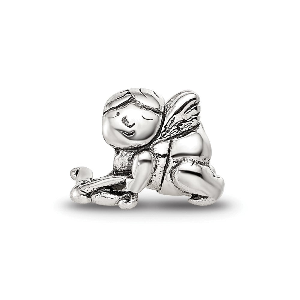 Reflections 925 Sterling Silver Cupid Bead 7 x 8 mm
