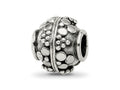 Reflections 925 Sterling Silver Hand Made Decorative Bali Bead 10 x 10 mm.