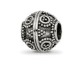 Reflections 925 Sterling Silver Hand Made Decorative Bali Bead 10 x 10 mm.