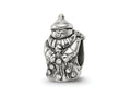 Reflections 925 Sterling Silver Snowman Bead 10 x 6 mm.