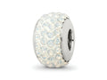 Reflections 925 Sterling Silver Cream Full Preciosa Crystal Bead 12 x 8 mm