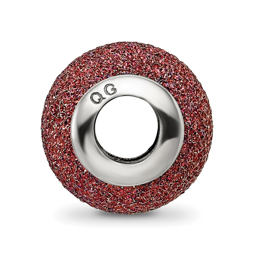 Reflections 925 Sterling Silver Purple Laser Cut Bead 10 x 10 mm