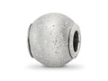 Reflections 925 Sterling Silver Grey Laser Cut Bead 10 x 10 mm