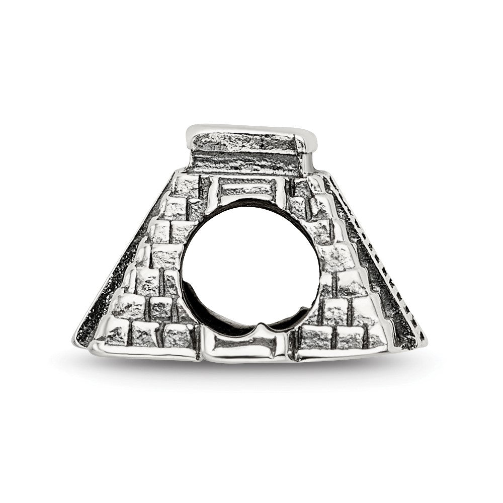 Reflections 925 Sterling Silver Chichen Itza Bead 7 x 12 mm