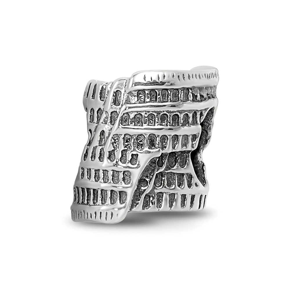 Reflections 925 Sterling Silver Colosseum Bead 8 x 8 mm