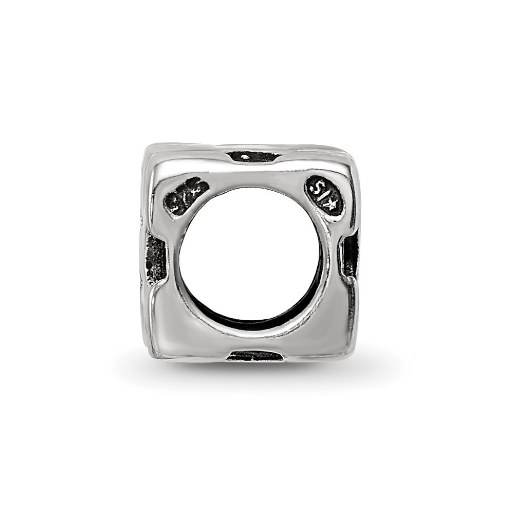 Reflections 925 Sterling Silver Best Friend Bead 7 x 9 mm