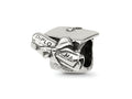 Reflections 925 Sterling Silver Graduation Cap and Diploma Bead 11 x 9 mm