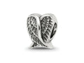 Reflections 925 Sterling Silver Heart Shaped Wings Bead 9 x 7 mm
