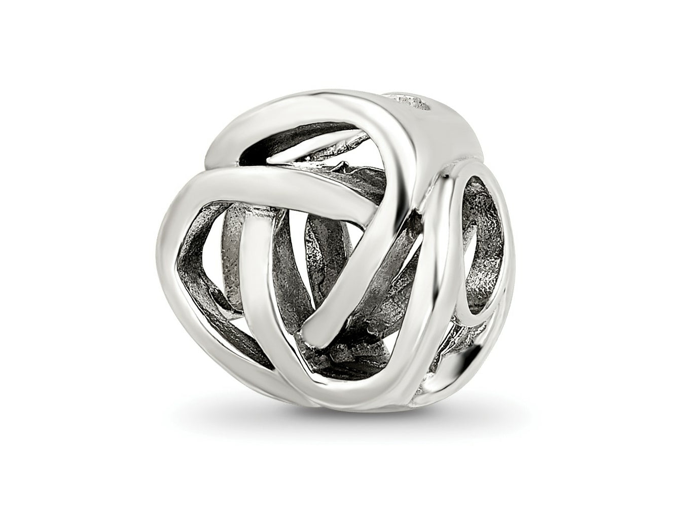 Reflections 925 Sterling Silver Bali Bead 10 x 10 mm