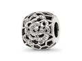 Reflections 925 Sterling Silver Flower Bali Bead 10 x 8 mm