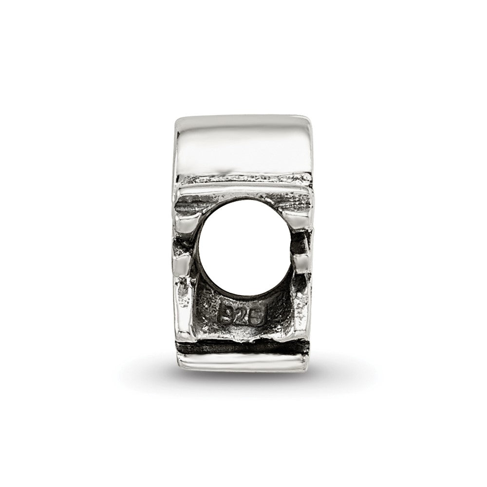 Reflections 925 Sterling Silver Little Sister Girl Bead 9 x 7 mm
