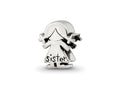 Reflections 925 Sterling Silver Little Sister Girl Bead 9 x 7 mm