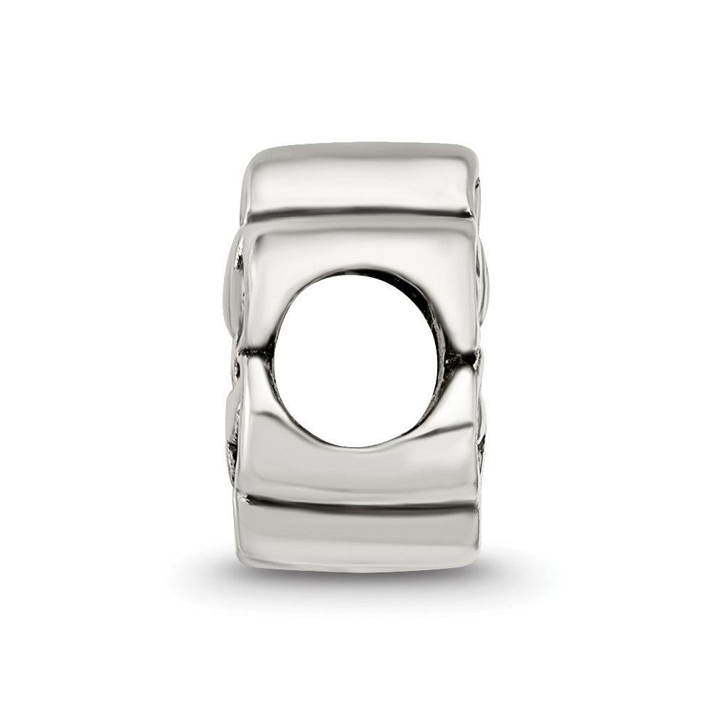 Reflections 925 Sterling Silver Four Leaf Heart Clover Bead 10 x 10 mm