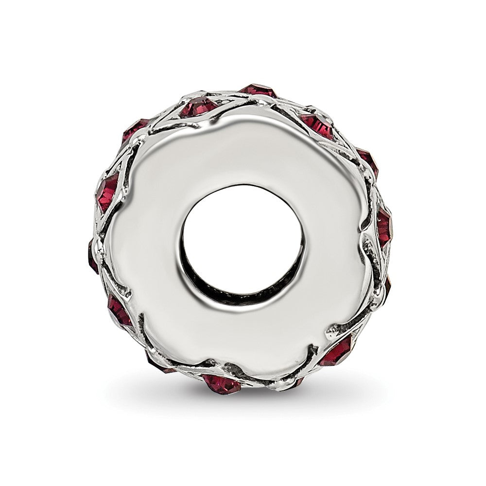Reflections 925 Sterling Silver January Preciosa Crystal Bead 10 x 8 mm