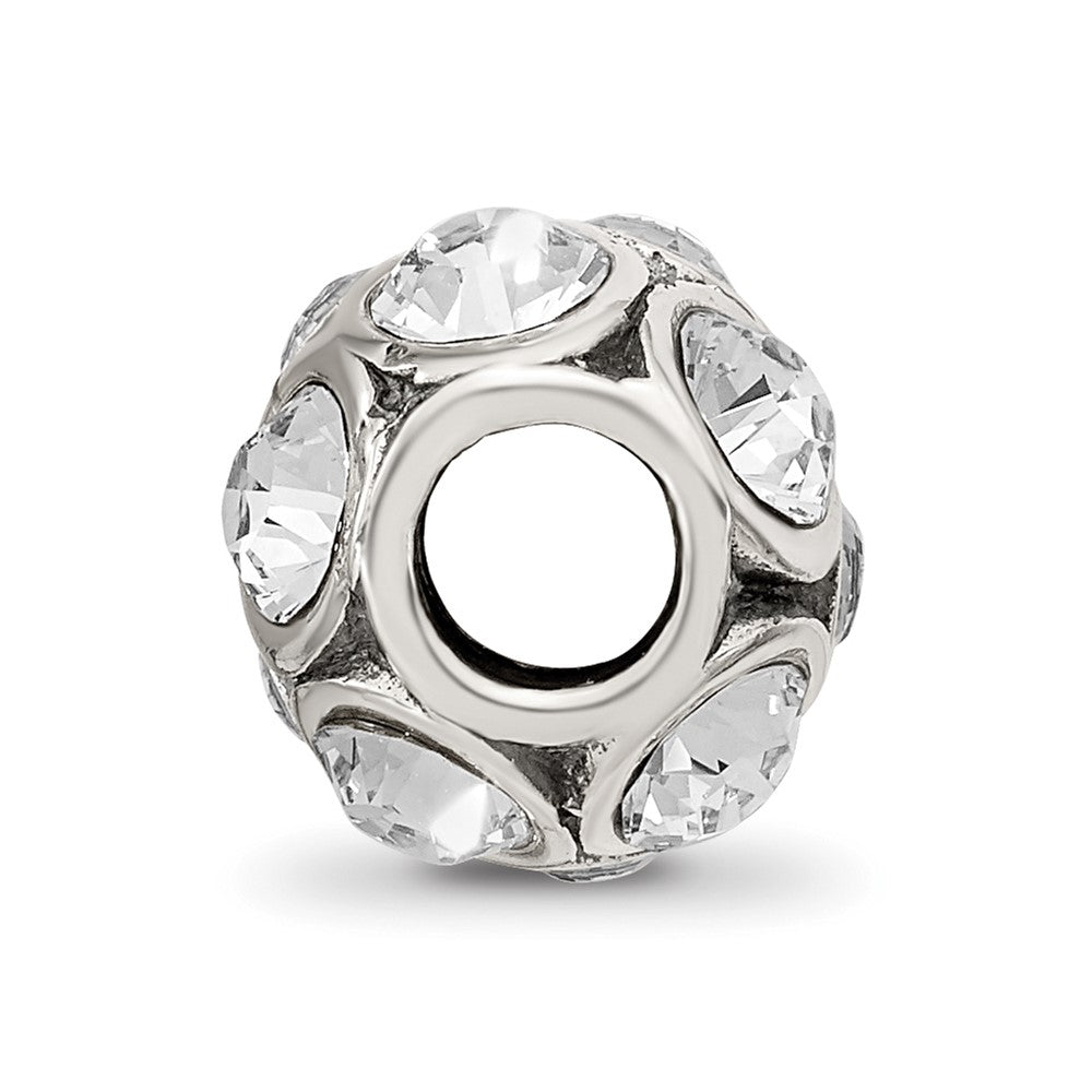 Reflections 925 Sterling Silver April Preciosa Crystal Bead 10 x 9 mm