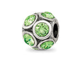 Reflections 925 Sterling Silver August Preciosa Crystal Bead 10 x 9 mm