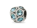 Reflections 925 Sterling Silver December Preciosa Crystal Bead 10 x 9 mm
