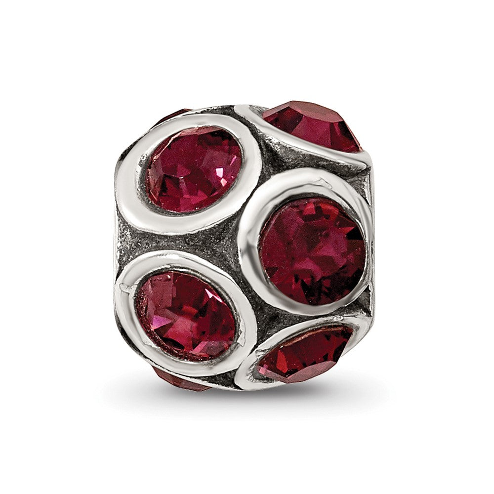 Reflections 925 Sterling Silver January Preciosa Crystal Bead 10 x 9 mm