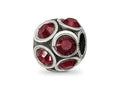 Reflections 925 Sterling Silver January Preciosa Crystal Bead 10 x 9 mm