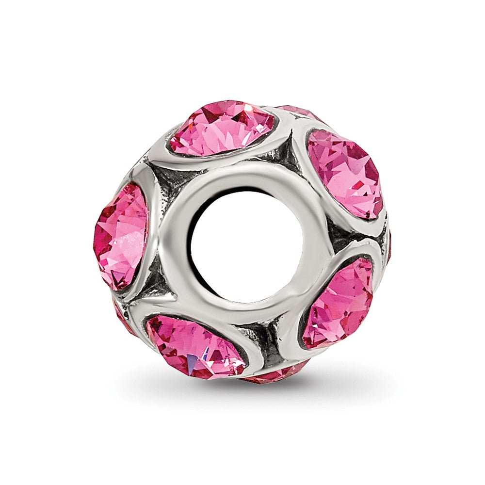 Reflections 925 Sterling Silver October Preciosa Crystal Bead 10 x 9 mm