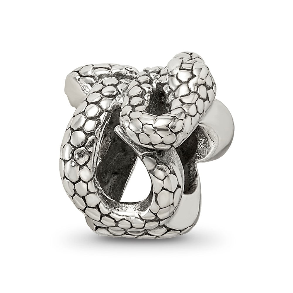 Reflections 925 Sterling Silver Snake Bead 10 x 9 mm
