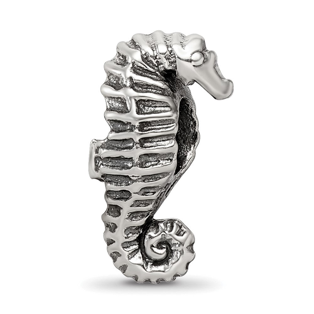 Reflections 925 Sterling Silver Seahorse Bead 14 x 7 mm