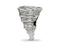 Reflections 925 Sterling Silver Tornado Bead 11 x 8 mm
