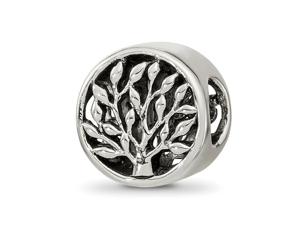 Reflections 925 Sterling Silver Tree Bead 10 x 9 mm