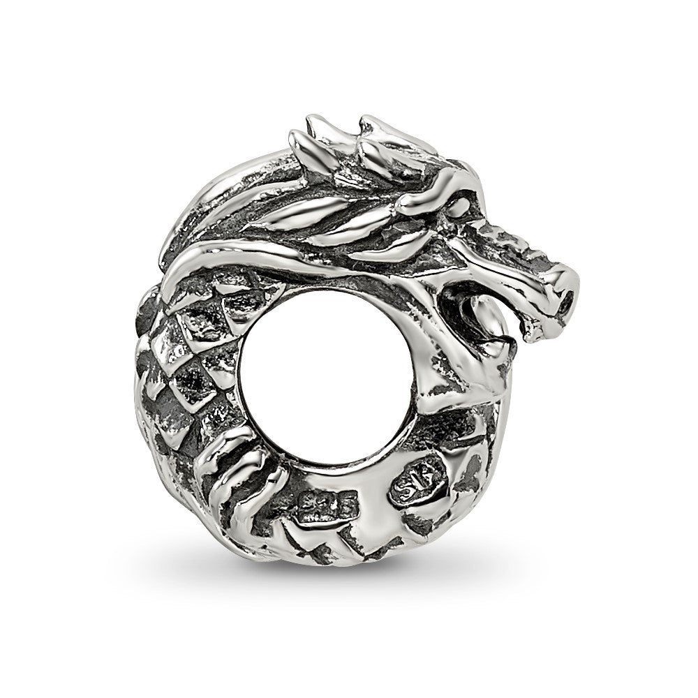 Reflections 925 Sterling Silver Dragon Bead 10 x 11 mm