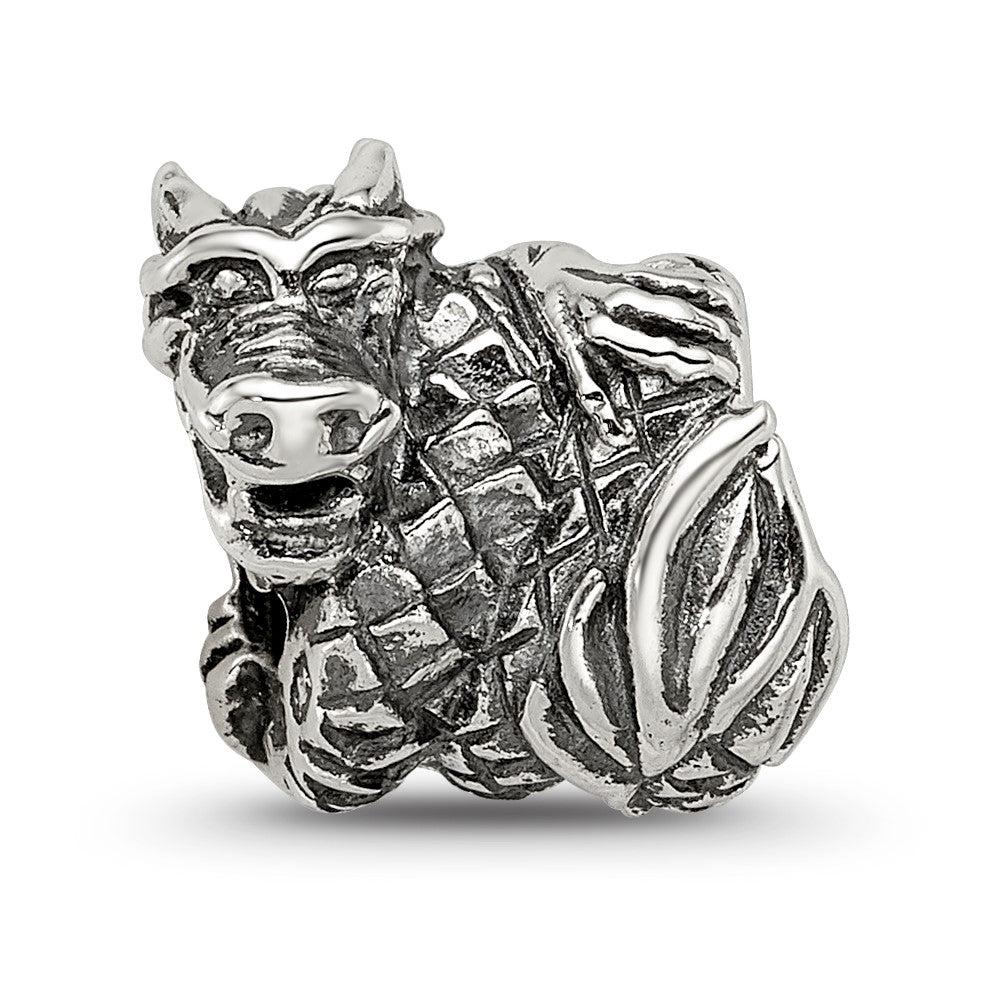 Reflections 925 Sterling Silver Dragon Bead 10 x 11 mm