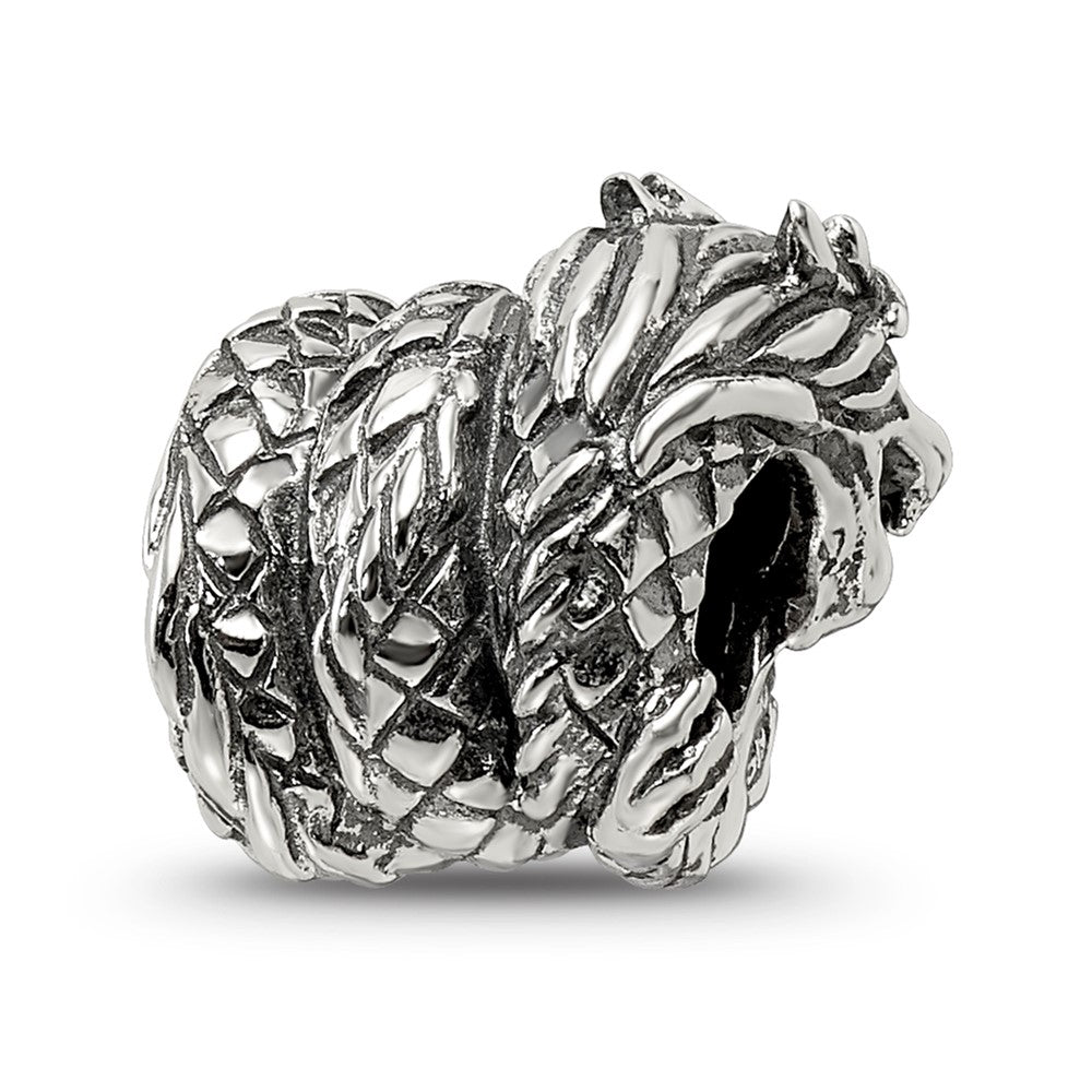 Reflections 925 Sterling Silver Dragon Bead 10 x 11 mm