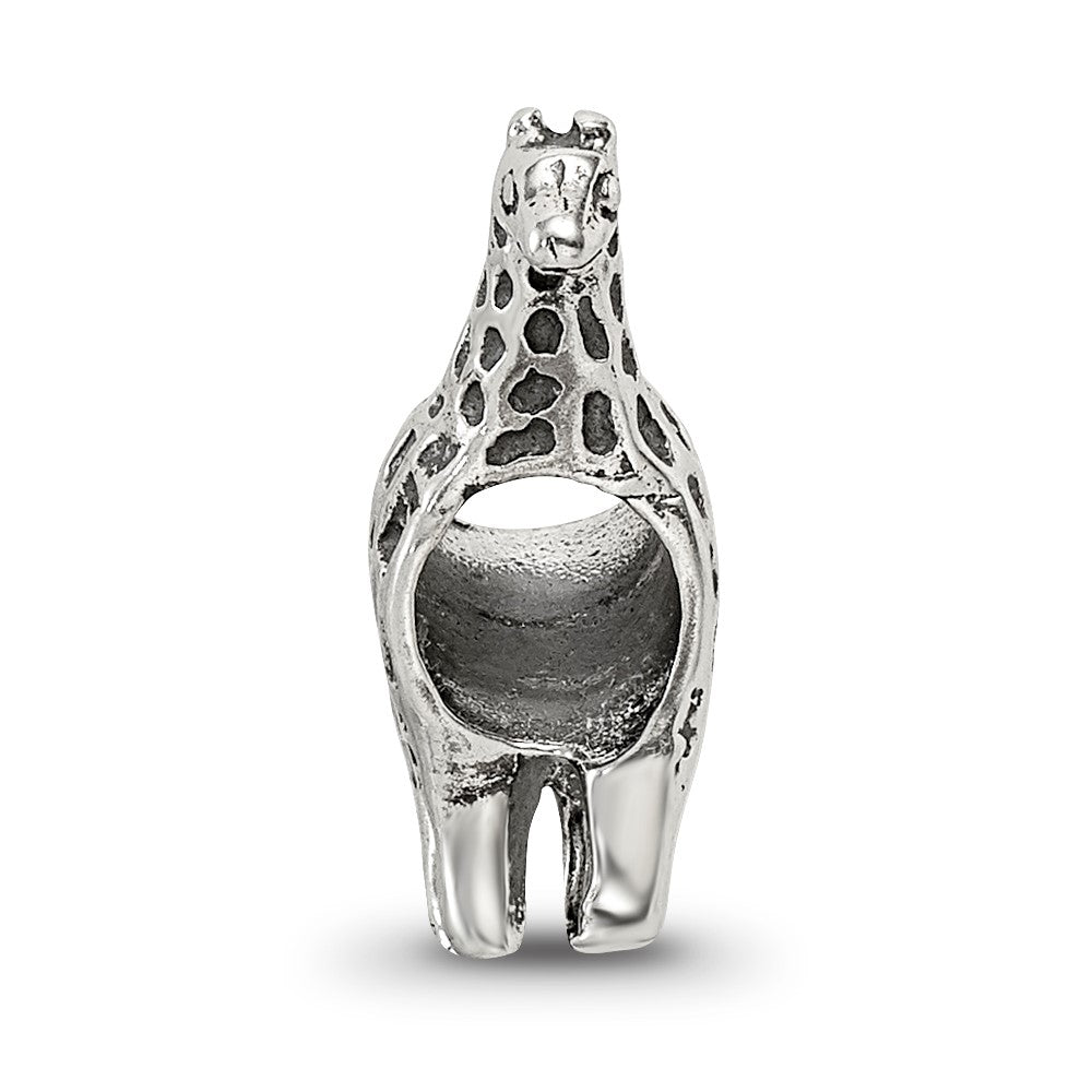 Reflections 925 Sterling Silver Giraffe Bead 13 x 12 mm