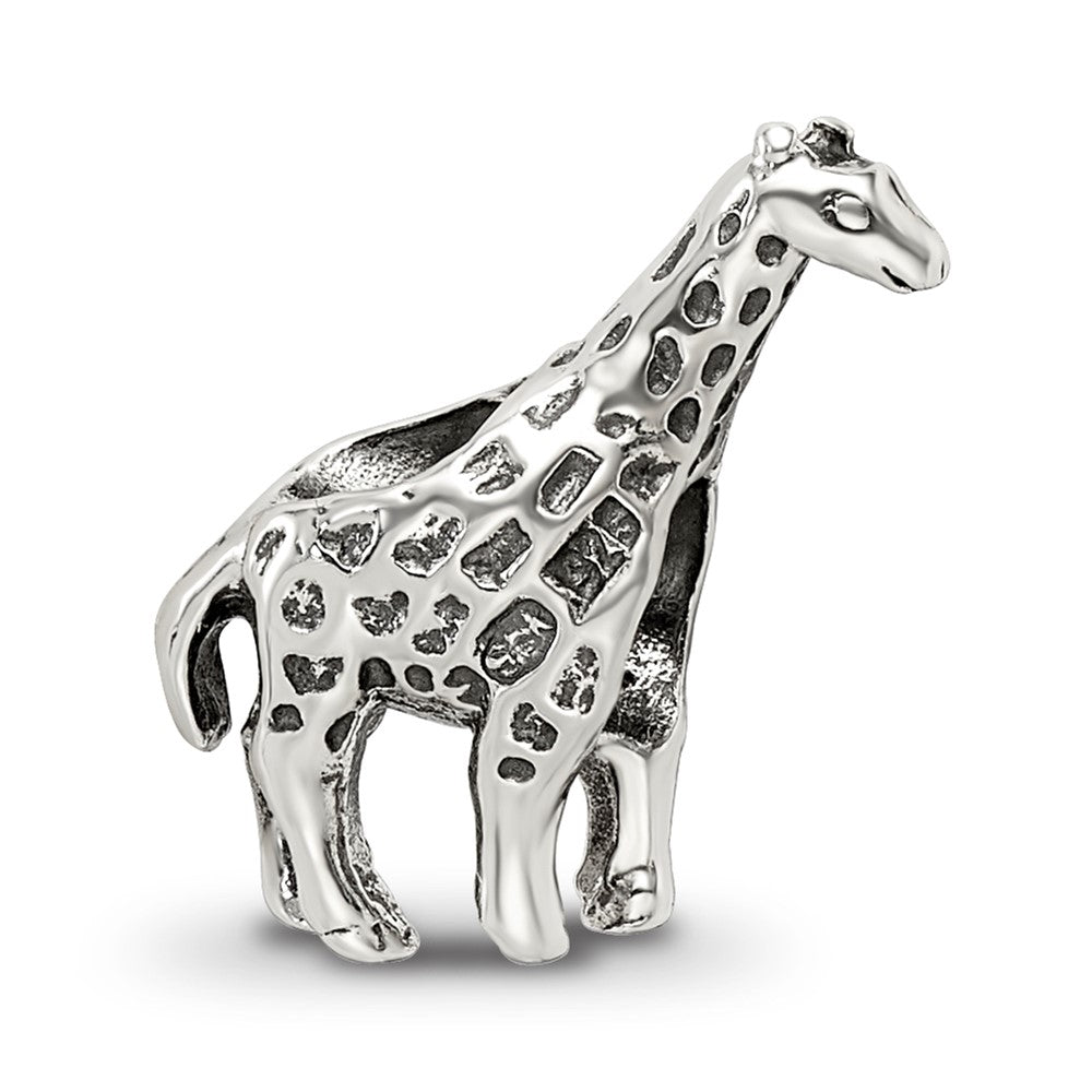 Reflections 925 Sterling Silver Giraffe Bead 13 x 12 mm