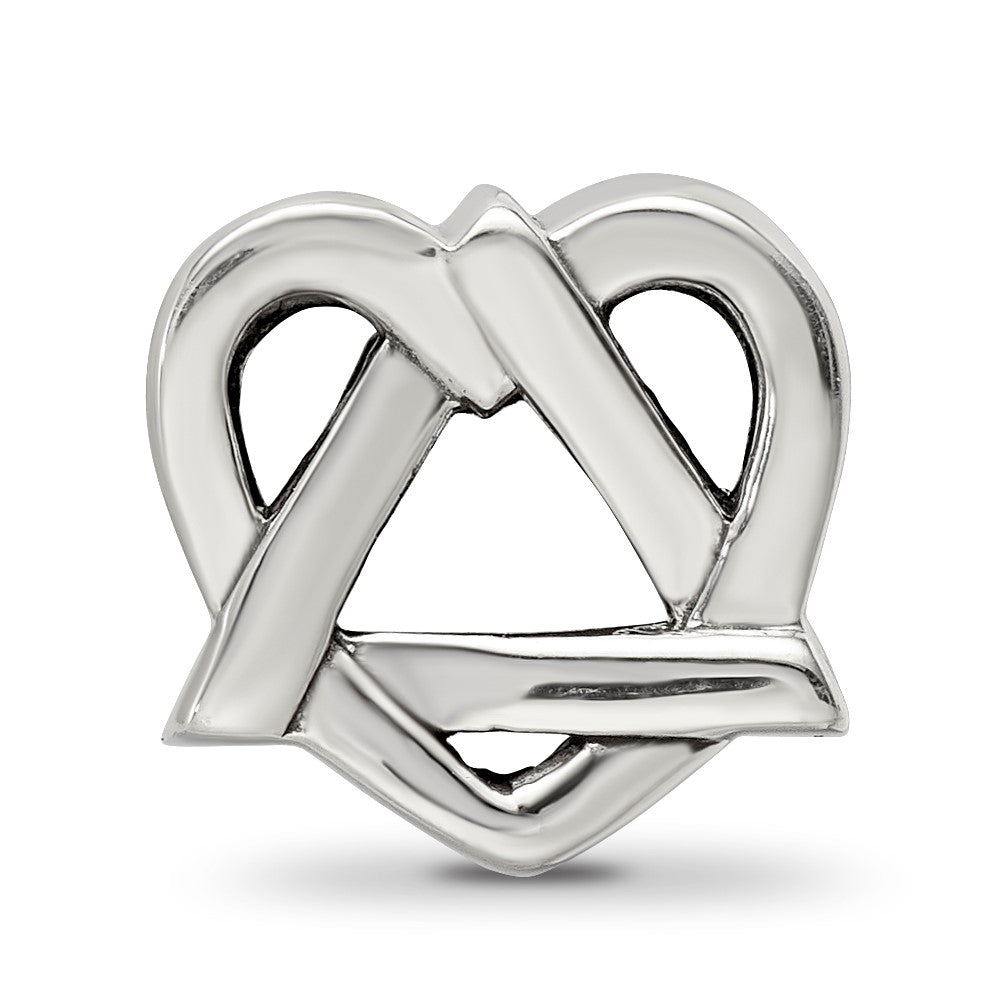 Reflections 925 Sterling Silver Adoption Symbol Bead 10 x 11 mm