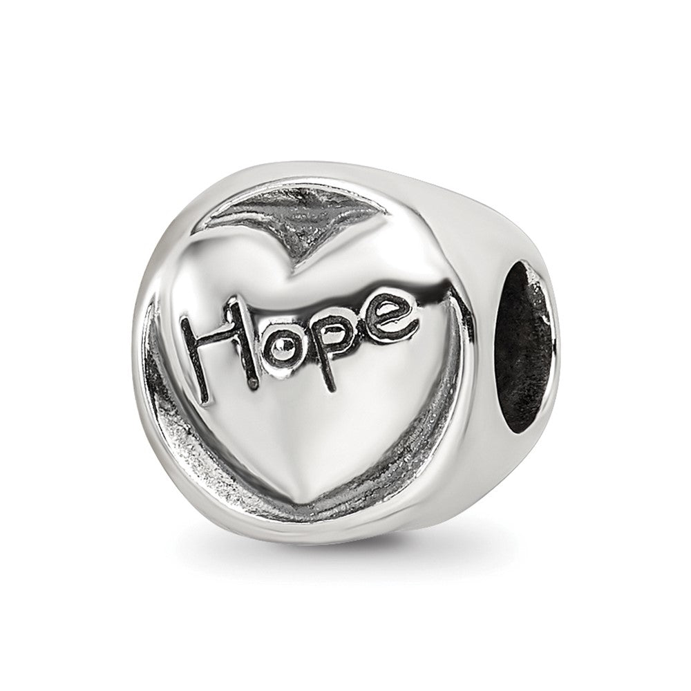 Reflections 925 Sterling Silver Faith Hope Love Trilogy Bead 10 x 10 mm