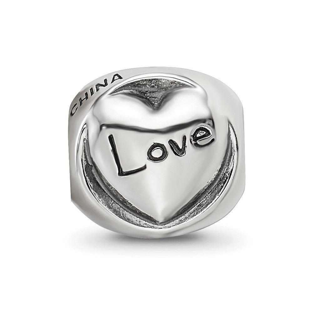 Reflections 925 Sterling Silver Faith Hope Love Trilogy Bead 10 x 10 mm