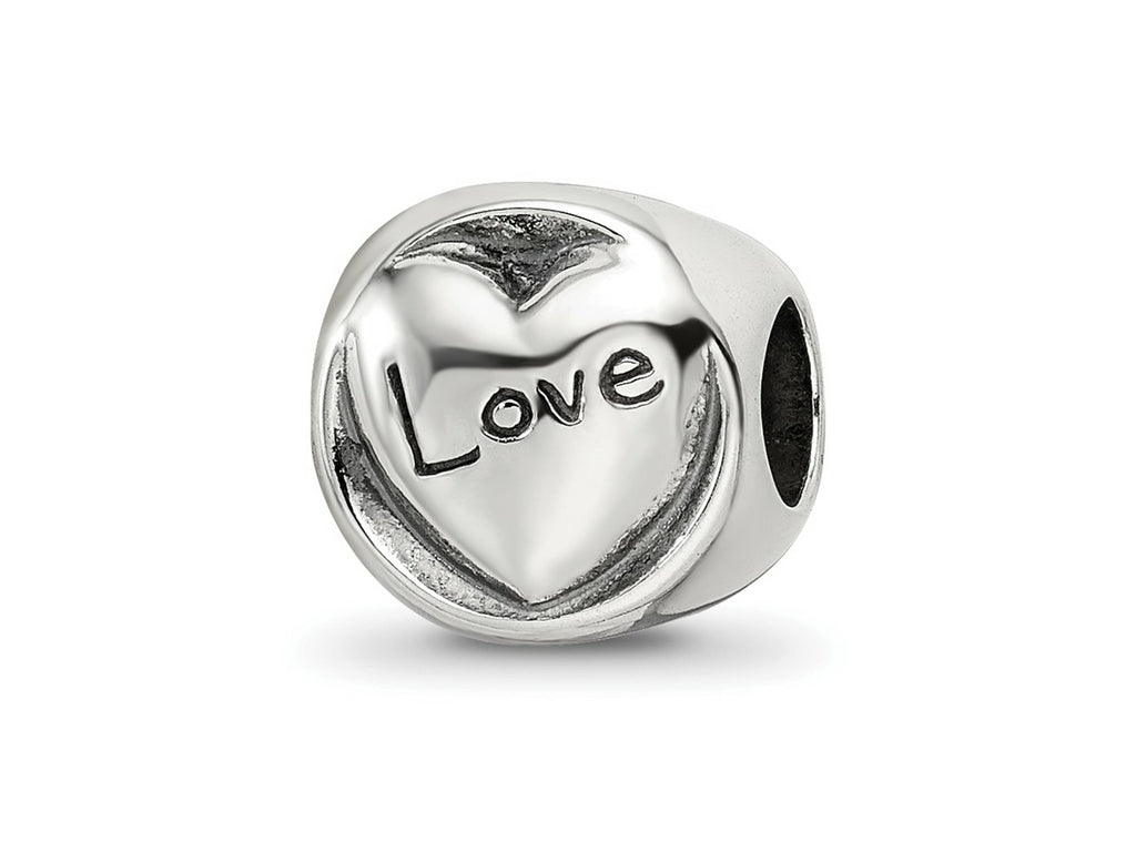 Reflections 925 Sterling Silver Faith Hope Love Trilogy Bead 10 x 10 mm