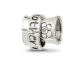 Reflections 925 Sterling Silver Crystals Mother Spinner Bead 10 x 10 mm